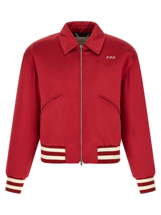 Bomber multicolor de viscosa