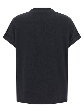 Gray Cotton T-Shirt