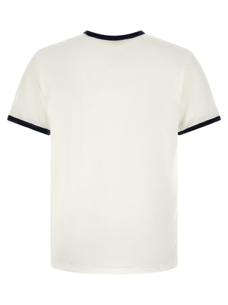 Camiseta bicolor de algodón  