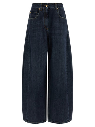 Blue Cotton Jeans Denim
