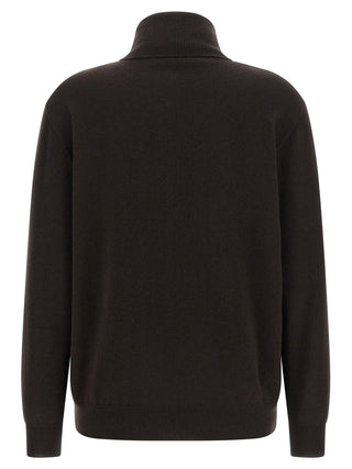 Brown Cashmere Cardigan
