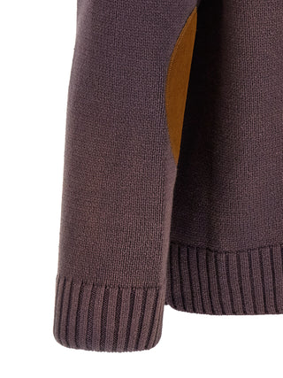 Brown Cotton Cardigan