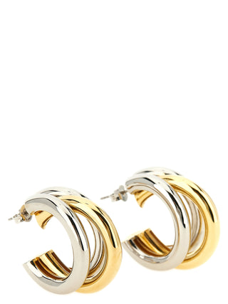 Multicolor Brass Earrings