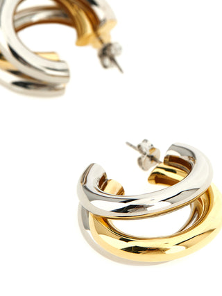 Multicolor Brass Earrings