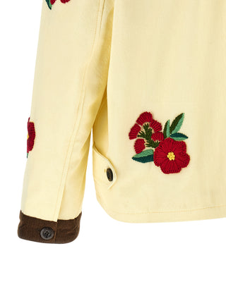 Multicolor Cotton Denim Jacket