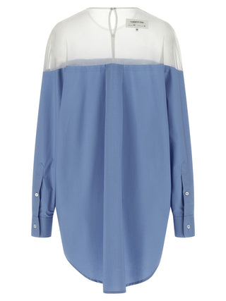 Blue Cotton Blouse