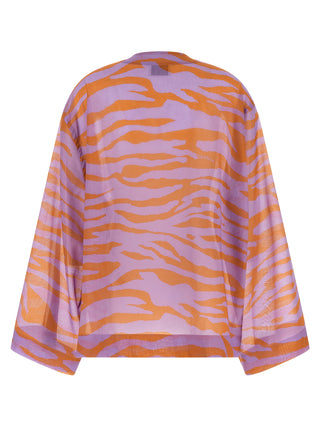 Purple Cotton Blouse