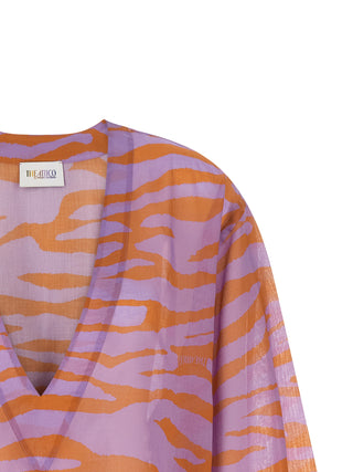 Purple Cotton Blouse