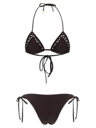 Brown Polyamide Bikini