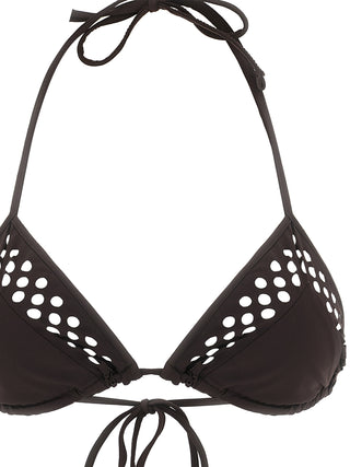 Brown Polyamide Bikini