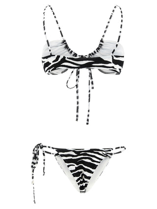Bikini bicolor de poliéster