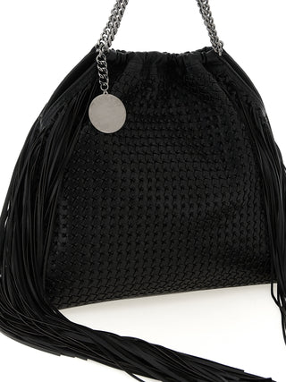 Black Polyamide Shoulder Bag
