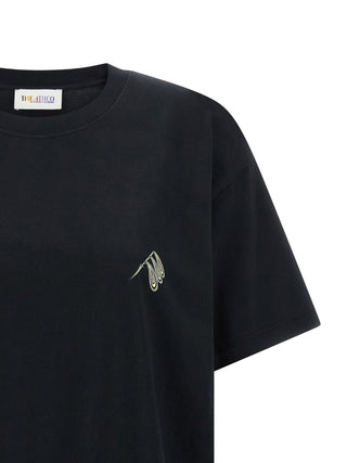 Black Cotton T-Shirt