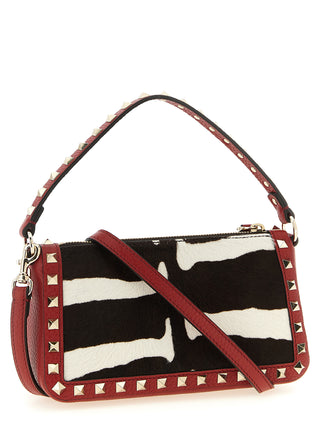 Multicolor Calfskin Shoulder Bag