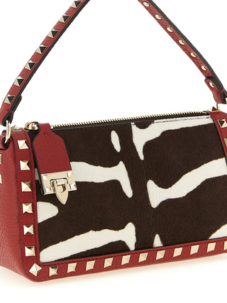 Multicolor Calfskin Shoulder Bag