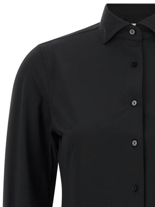Black Polyamide Blouse