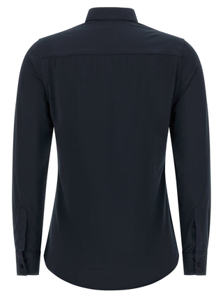 Blue Polyamide Blouse