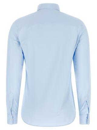 Blue Polyamide Blouse