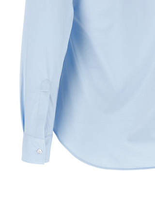 Blue Polyamide Blouse