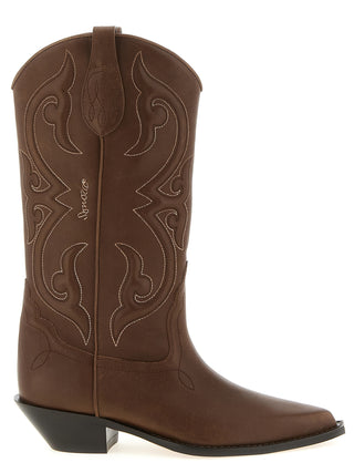 Brown Calfskin Chelsea Boots