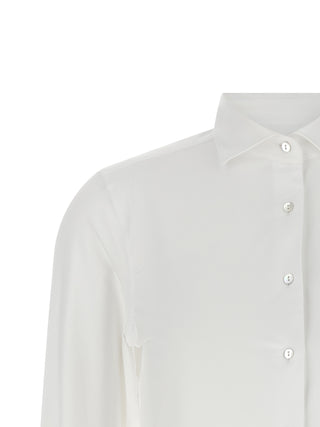 White Polyamide Blouse