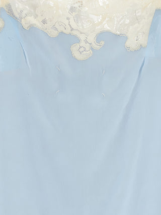 Blue Copper Short Dress