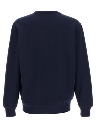 Blue Cotton Sweatshirt