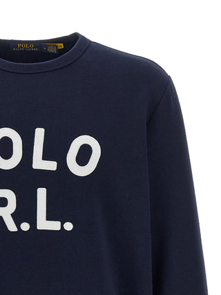 Blue Cotton Sweatshirt