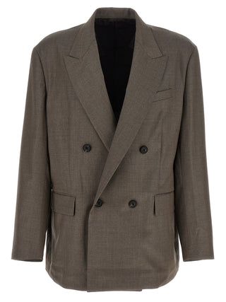 Gray Wool Blazer