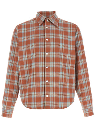 Orange Cotton Blouse