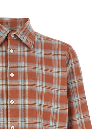 Orange Cotton Blouse