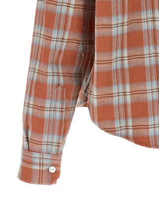 Orange Cotton Blouse