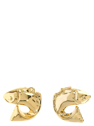 Gold Copper Earrings