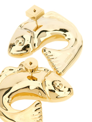 Gold Copper Earrings