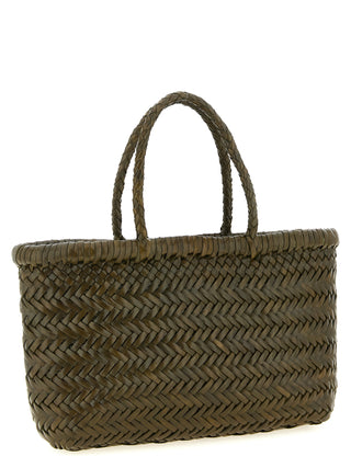 Bicolor Calfskin Handbag