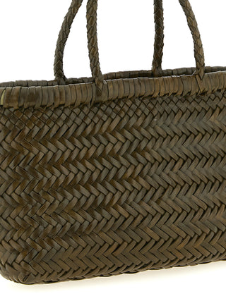 Bicolor Calfskin Handbag