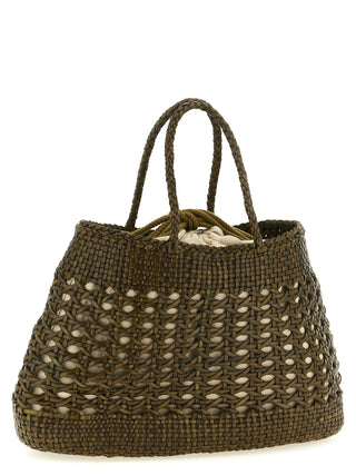 Bicolor Calfskin Handbag