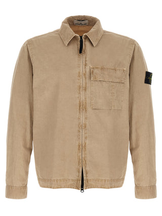 Beige Cotton Blouse