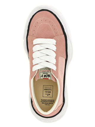 Multicolor Cowhide Platform Sneakers