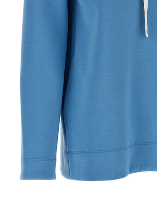 Blue Cotton Hoodie