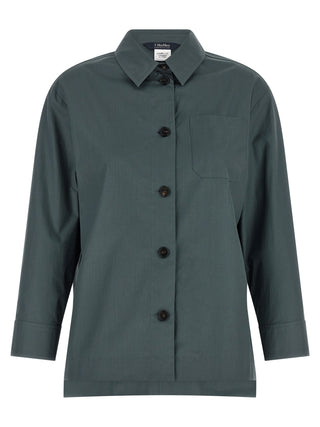 Gray Cotton Blouse