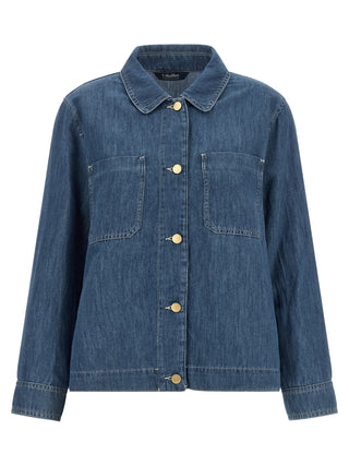 Blue Cotton Denim Jacket