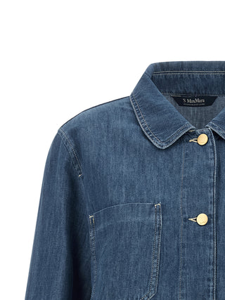 Blue Cotton Denim Jacket