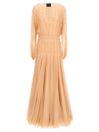 Multicolor Cotton Long Dress