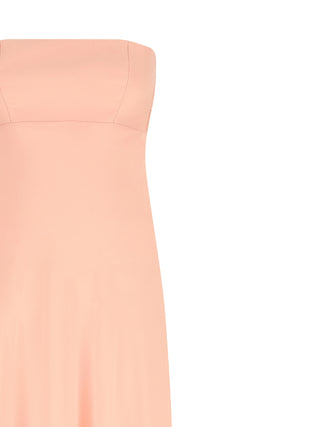 Multicolor Silk Long Dress