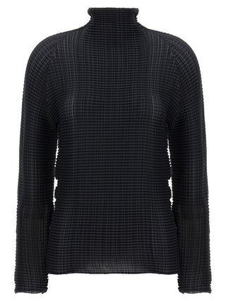 Black Polyester Cardigan