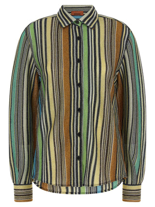 Blusa multicolor de viscosa