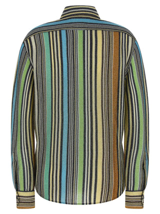 Blusa multicolor de viscosa