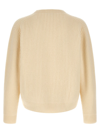 White Wool Cardigan