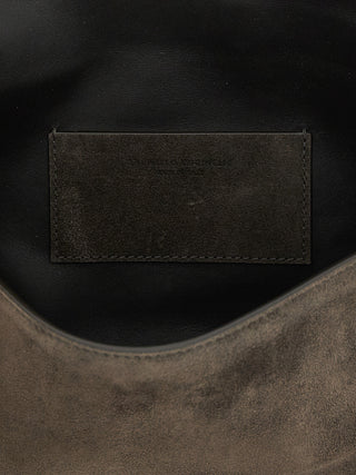 Brown Calfskin Clutch Bag